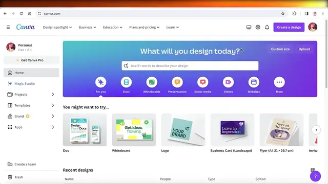 'Video thumbnail for How To Create Business Card In Canva (2024)'