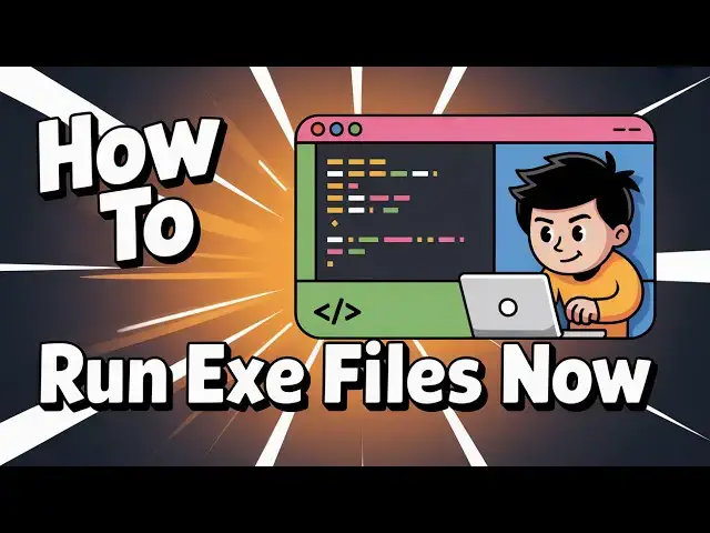 'Video thumbnail for How to Run EXE Files Directly in VSCode IDE Tutorial'