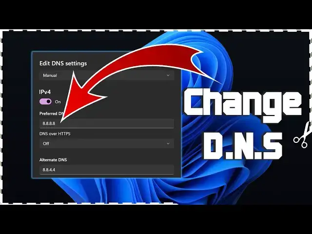 'Video thumbnail for How To Change DNS Settings On Windows 11'