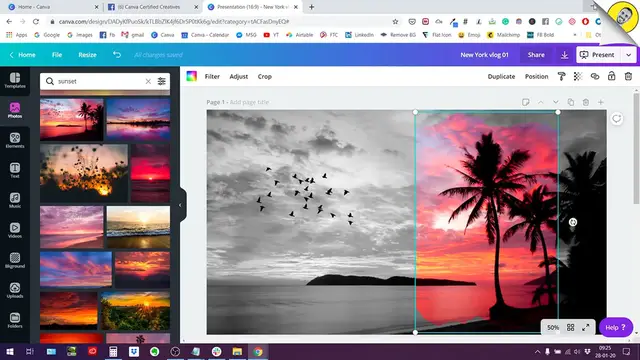 'Video thumbnail for Canva_ Using Filters on Images inside Frames'
