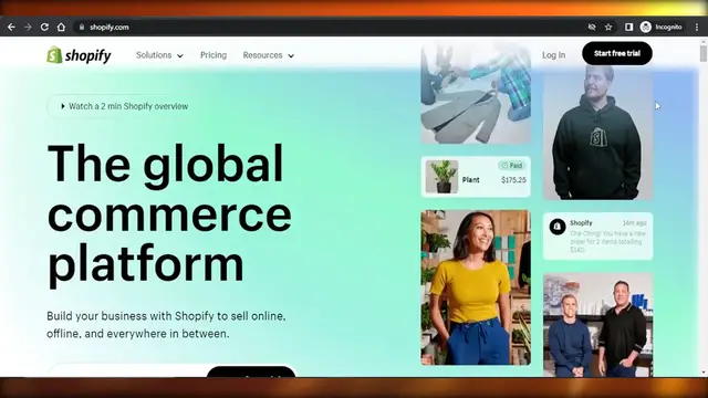 'Video thumbnail for How To Create A Website With Shopify In 2024'