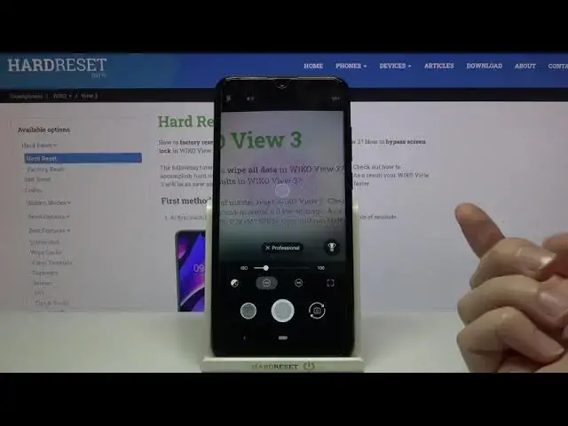 'Video thumbnail for How to Use Camera Pro Mode in WIKO View 3 – Configure Camera'