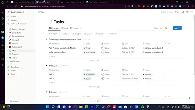 'Video thumbnail for Clickup VS Notion  Detailed Review of Features, Complaints & Support'