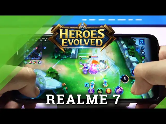 'Video thumbnail for Realme 7 - MOBA Games - Evolved Heroes!'