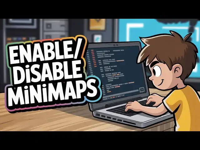 'Video thumbnail for How to Enable & Disable Minimaps Section (Code Preview) in VSCode IDE'