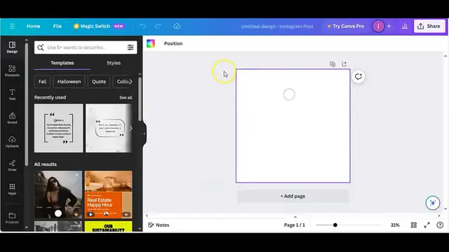'Video thumbnail for How to Design Instagram Post with Canva_ _ Canva Tutorial'