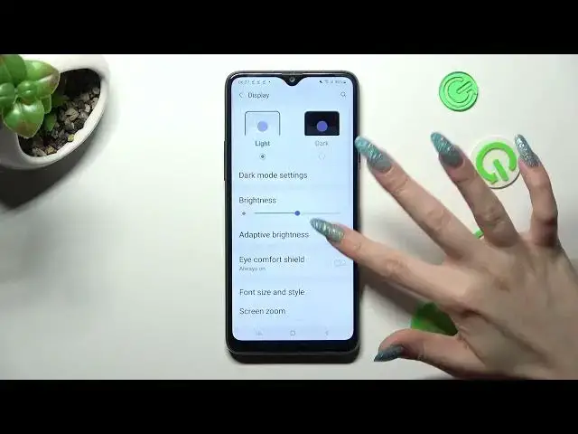 'Video thumbnail for How to Turn On/Off Auto Brightness on SAMSUNG Galaxy A20s? - Display Settings'