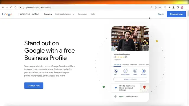 'Video thumbnail for How To Manage Google Business Profile (2024)'
