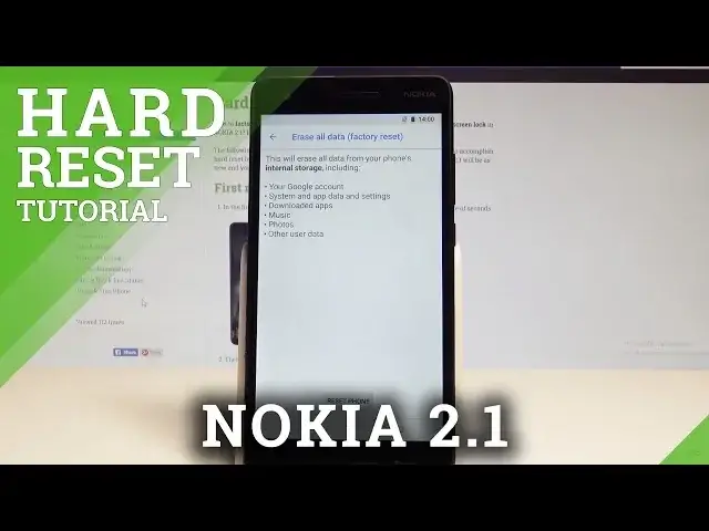'Video thumbnail for NOKIA 2.1 FACTORY RESET / Wipe Data / Restore Defaults |HardReset.Info'