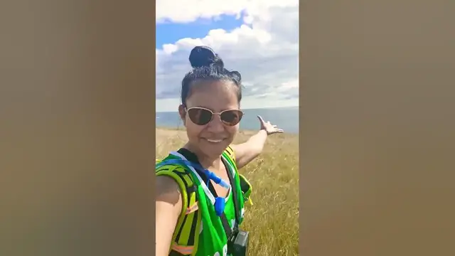 'Video thumbnail for No pain no gain!! Vitamin Sea!!! #shorts #dorset #dorsetcoast #weymouth #jurassiccoast #hiking'