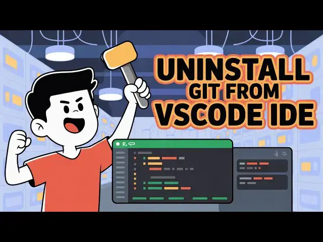 'Video thumbnail for How to Completely and Uninstall Git From Existing Project in VSCode IDE'