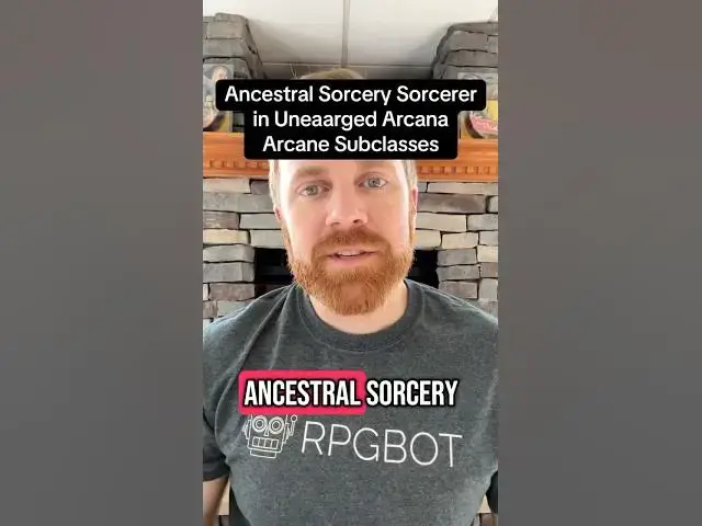 'Video thumbnail for Ancestral Sorcery Sorcerer in the new Unearthed Arcana!'