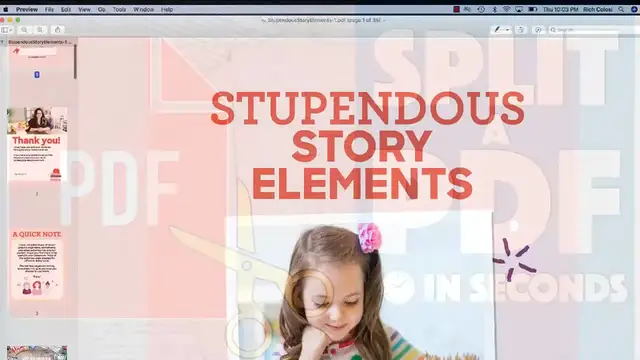 'Video thumbnail for Split a PDF File in Seconds!'
