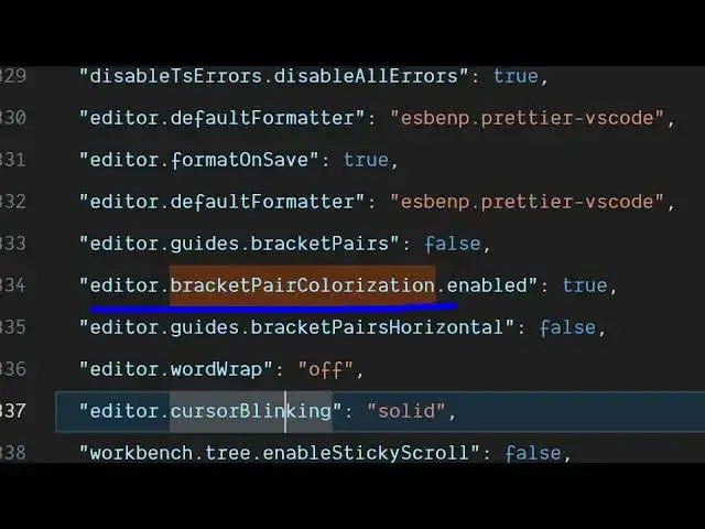 'Video thumbnail for How to Enable & Disable Brackets Pair Colorizer in Visual Studio Code IDE Editor'