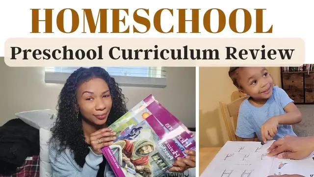 'Video thumbnail for Preschool Homeschool Curriculum Review: Horizon's Preschool for Three's'