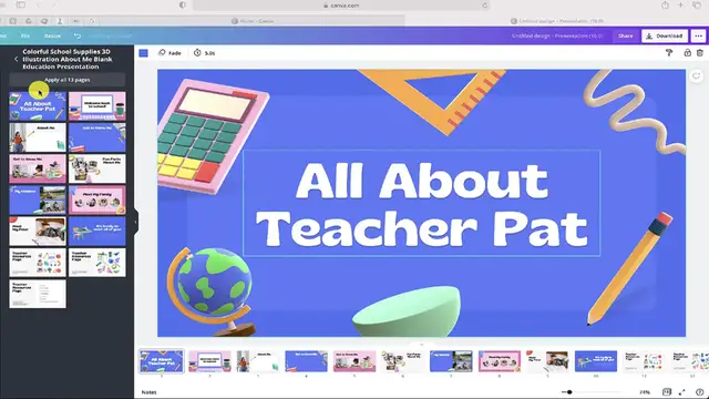 'Video thumbnail for Save A Canva Presentation To PowerPoint'