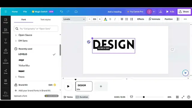 'Video thumbnail for How to Make Multicolor Text Effect in Canva - Colorful Typography'