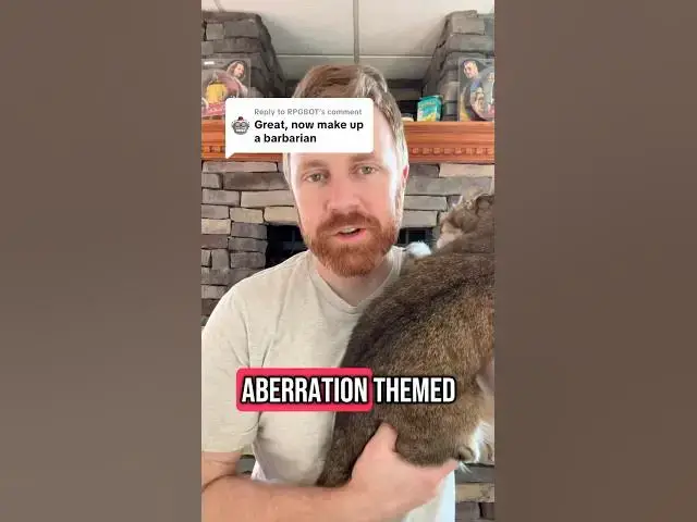 'Video thumbnail for An aberration barbarian would be really fun'