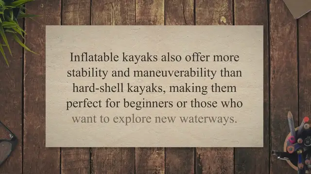 'Video thumbnail for Ride the Rapids with Ease: The Top 5 Inflatable River Kayaks for Your Next Adventure'