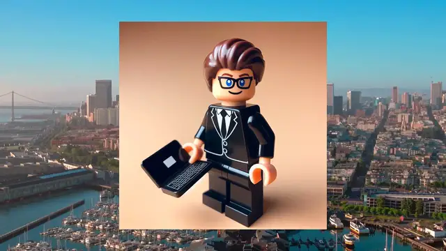 'Video thumbnail for Microsoft Designer_  Create Your Own LEGO Minifigure with AI'
