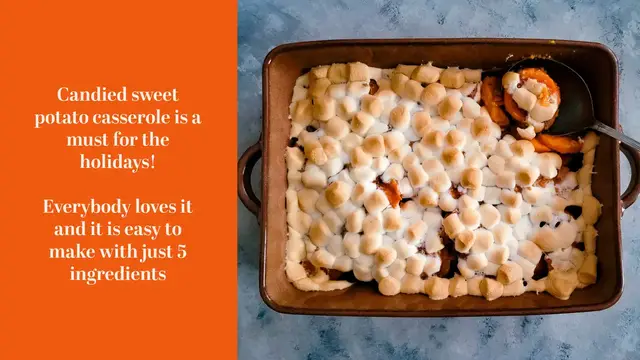 'Video thumbnail for Candied Sweet Potato Casserole Recipe: The Ultimate Sweet Thanksgiving Side Dish!'