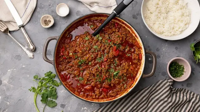 'Video thumbnail for Rich No Bean Chili Recipe'