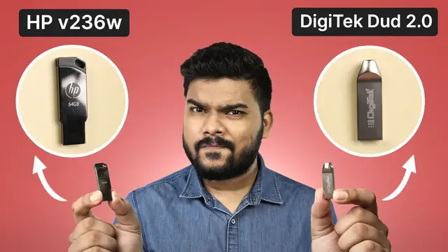 'Video thumbnail for HP v236w vs DigiTek Dud 2.0 Pendrive: Which is Better to Buy?'