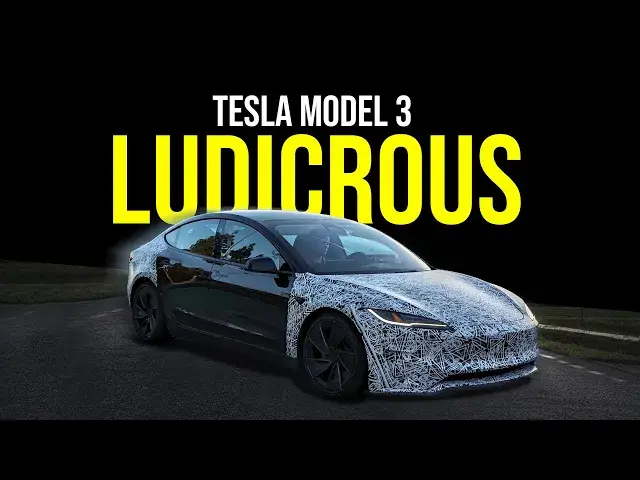 'Video thumbnail for Tesla Model 3 Ludicrous: Everything You Need to Know from Design to Performance'