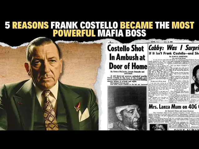 'Video thumbnail for 5 Reasons Frank Costello Became the Most Powerful Mafia Boss'