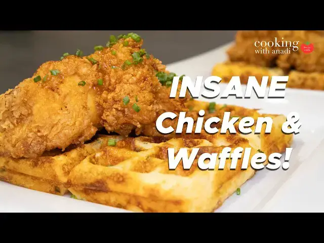 'Video thumbnail for Hot Honey Chicken & Waffles – The Sweet & Spicy Brunch You Need!'