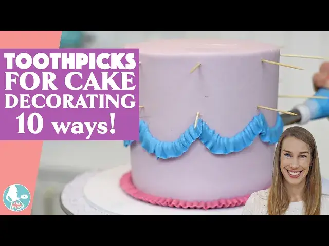 'Video thumbnail for 10 Ways to Decorate Cakes with Toothpick'