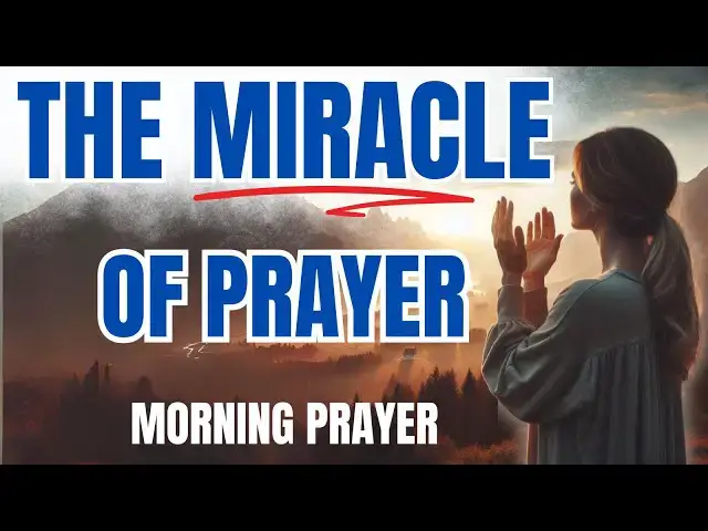 'Video thumbnail for MIRACLE PRAYER: UNLOCKING GOD'S POWER IN YOUR LIFE'