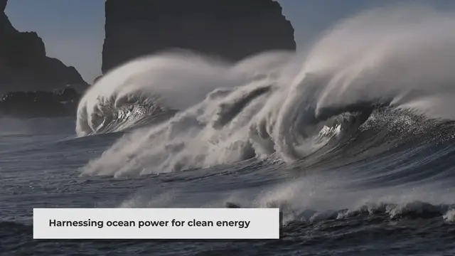 'Video thumbnail for Tidal Power: Harnessing Ocean Energy for Clean Electricity'