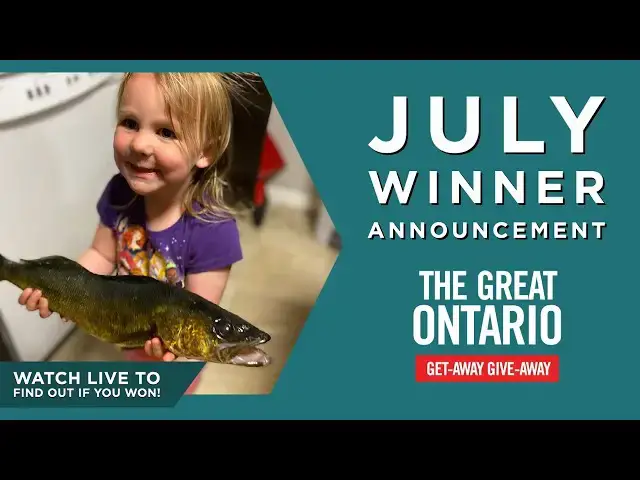 'Video thumbnail for Great Ontario Give-Away Get-Away July Winners'