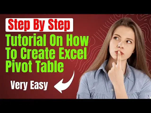 'Video thumbnail for 📊 Step-by-Step Tutorial: How to Create an Excel Pivot Table (EASY!)'