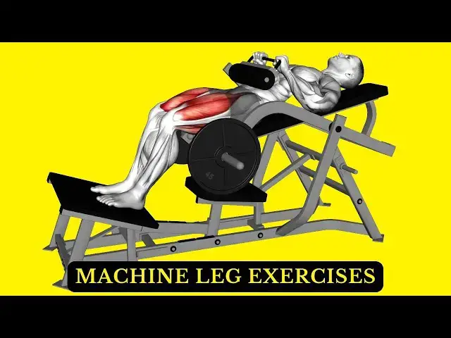 'Video thumbnail for Top Leg Machine Exercises for Strength and Size'