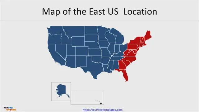 'Video thumbnail for Map of the East United States'