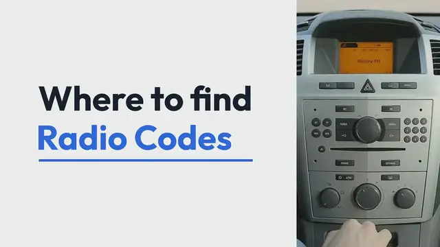 'Video thumbnail for Where to find Radio Codes'