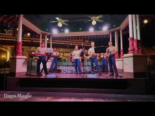 'Video thumbnail for 1st Marine Division Band Jazz Combo | Disneyland Resort 2025 4K'