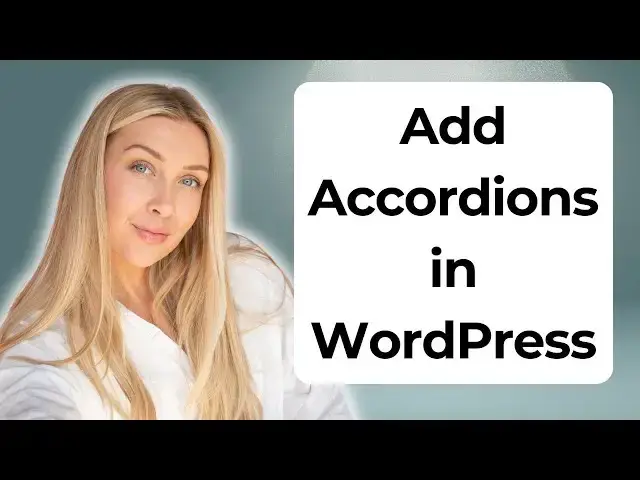 'Video thumbnail for How to Easily Add Accordions in WordPress FSE 2024'