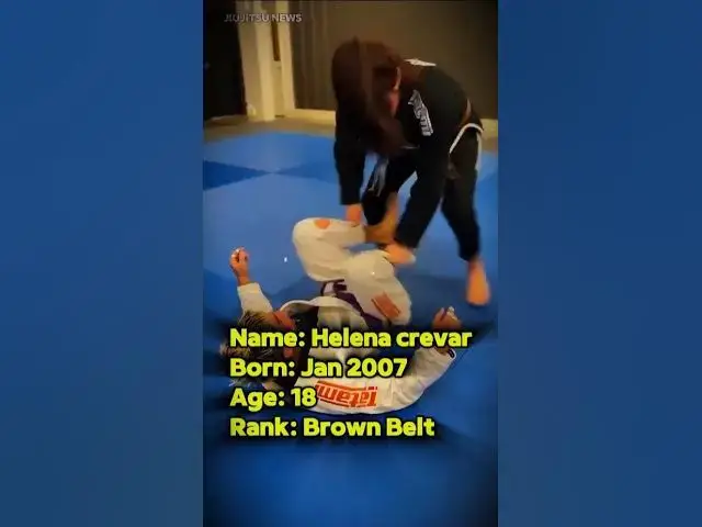 'Video thumbnail for Helena Crevar | JiuJitsu News'