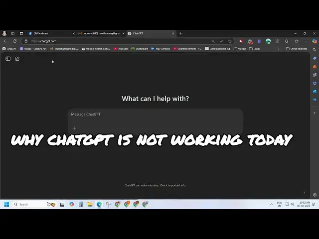 'Video thumbnail for Why ChatGPT not working today- Should I use DeepSeek!'