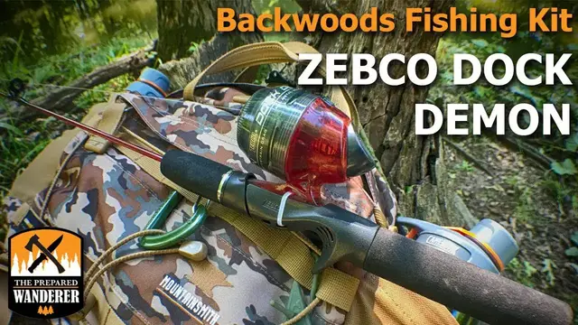 'Video thumbnail for Backwoods Fishing Kit, Zebco Dock Demon'
