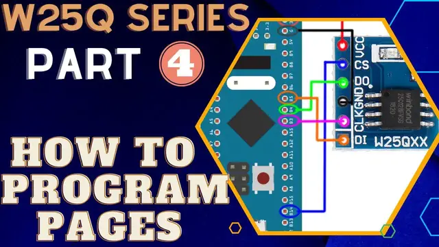 'Video thumbnail for W25Q FLASH Memory || Part 4 || How to Program Pages'