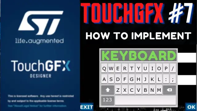 'Video thumbnail for Touch GFX #7. How to Implement Keyboard'