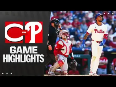 'Video thumbnail for Cincinnati Reds at Philadelphia Phillies Full-Game Highlights! | 07/05/2025'