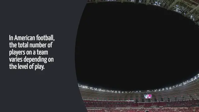 'Video thumbnail for How Many Players On An American Football Team Total'