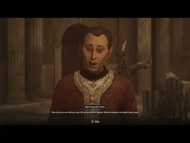 'Video thumbnail for Oblivion Remastered - Light The Dragonfires: Talk with Ocato "Martin is Dead" "Champion of Cyrodil"'