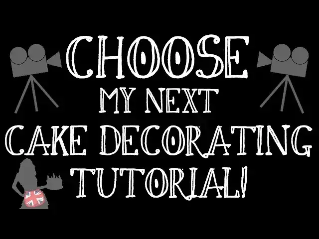 'Video thumbnail for Choose My Next Cake Decorating Tutorial!'