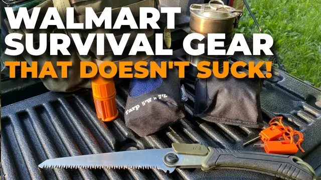 'Video thumbnail for Survival Gear From Walmart That Doesn't Suck'